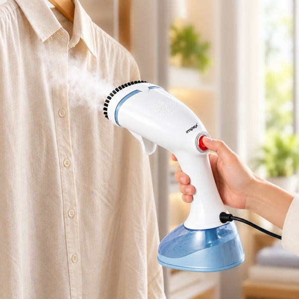 TURBO STEAM PRO 380 ml Garment Steamer |  Durable ABS Body | 2-Year Warranty