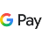 G Pay metni şeklindeki Google Pay logosu.