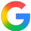 빨간색, 노란색, 초록색, 파란색으로 된 대문자 'G' 모양의 Google 로고입니다.